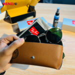 RB Round RoseGold-Green lens